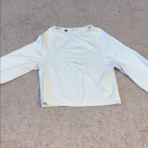 Gymshark long sleeve crop top